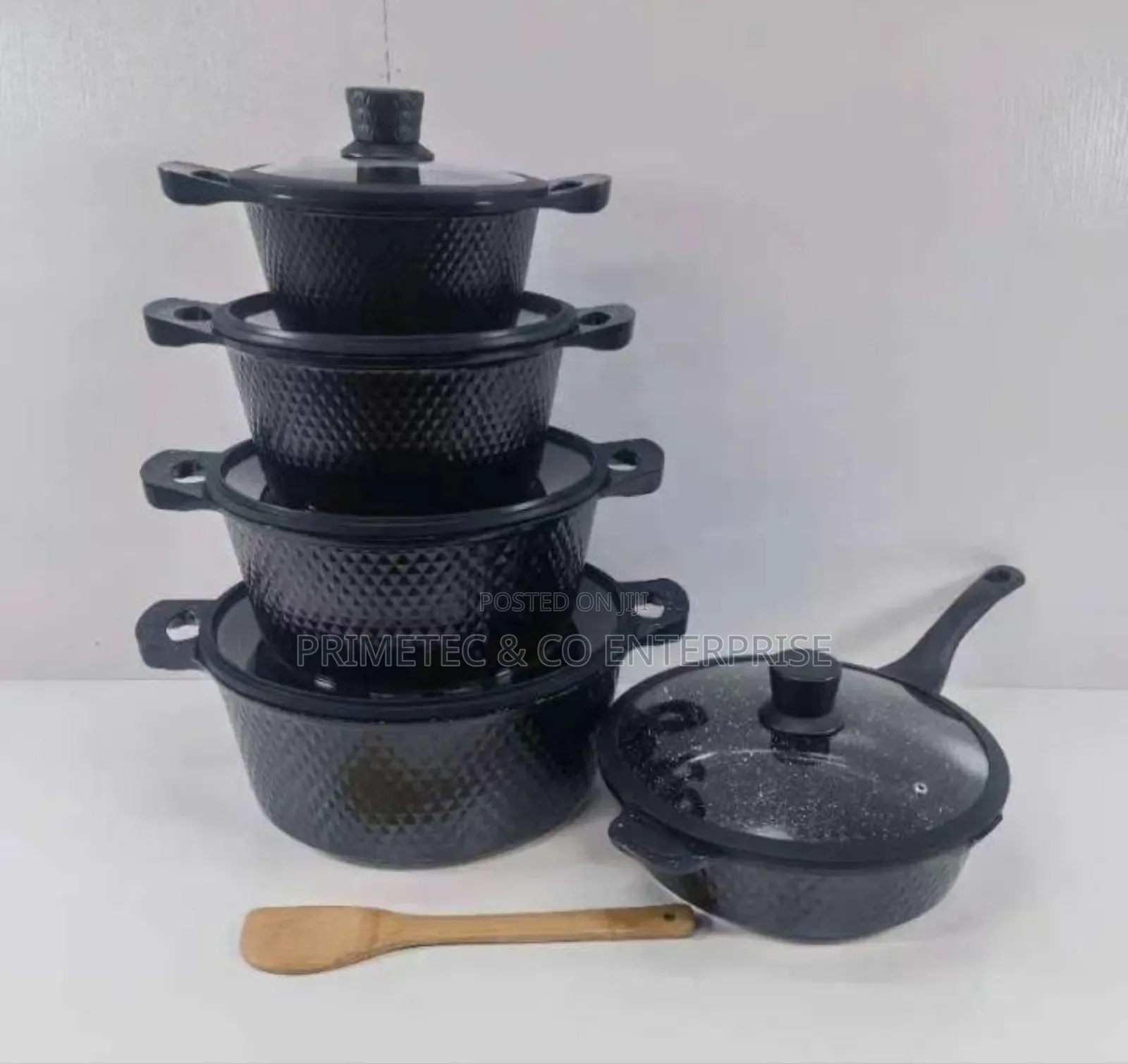 Bosch 11pc Cookware With Silicone Lid Covers