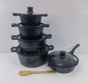 Bosch 11pc Cookware With Silicone Lid Covers