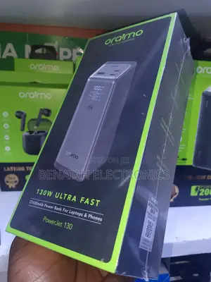 Laptop Oraimo Powerbank,130v Powerful Quick Charge 27600mah