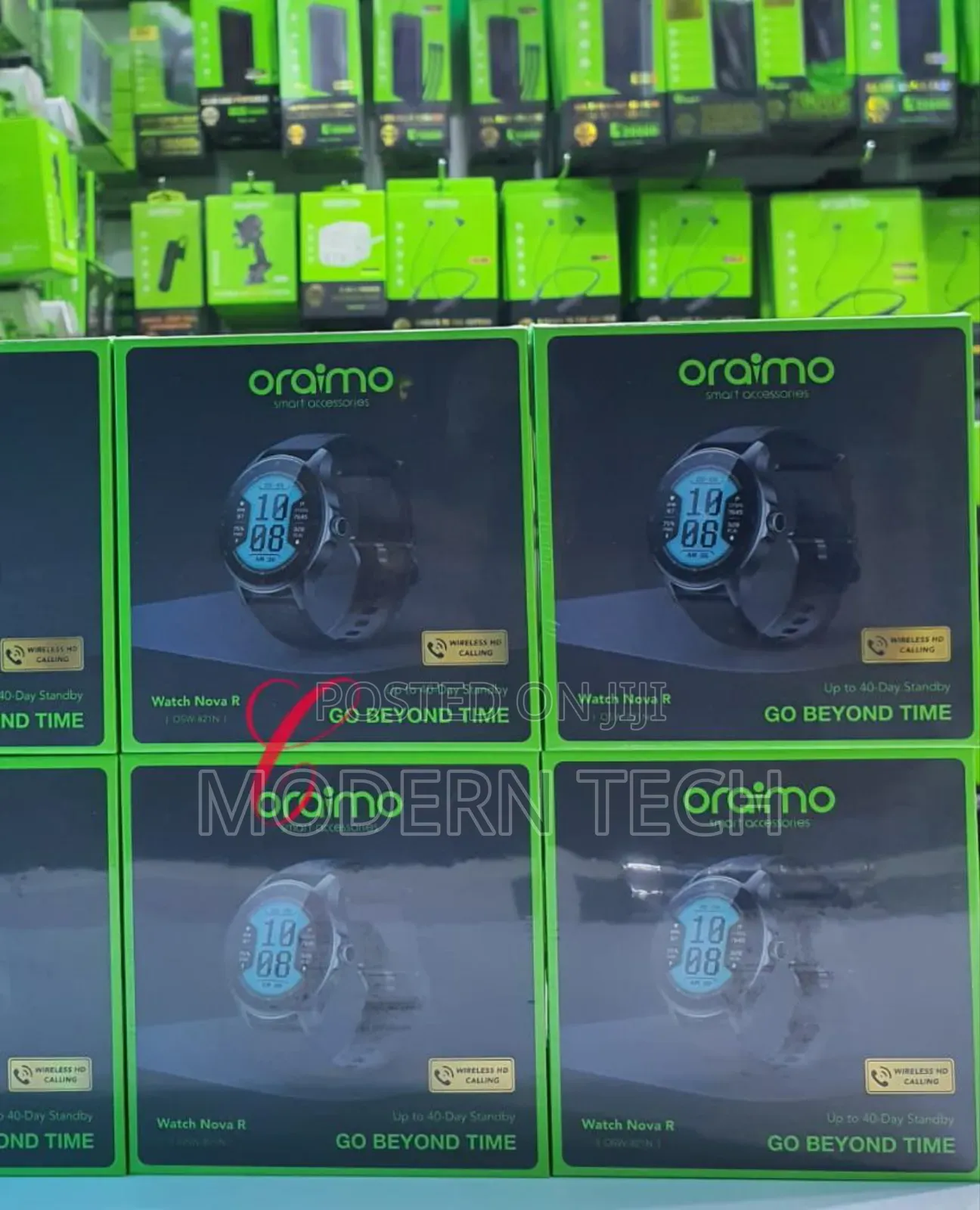 Oraimo Watch Nova R 1.39'' Panda Glass Smart Watch
