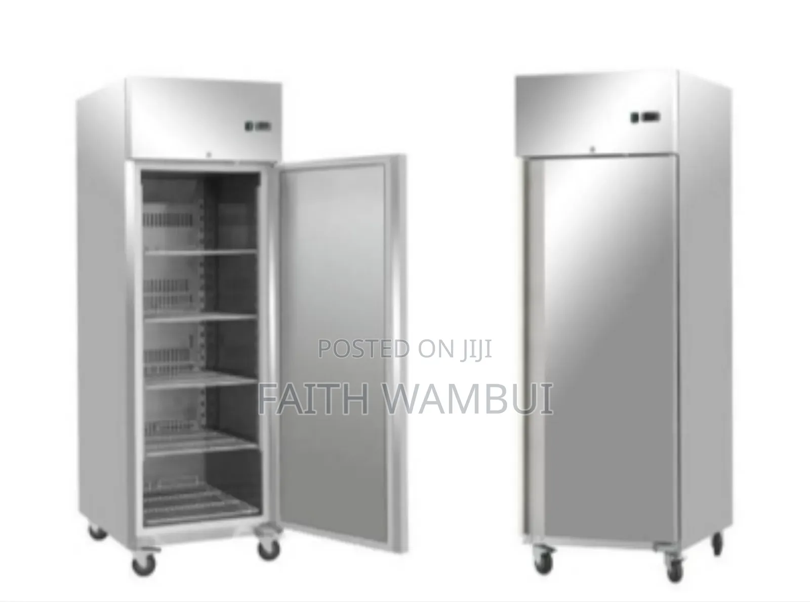 Well Ventilated Stainless Commercial Fridge