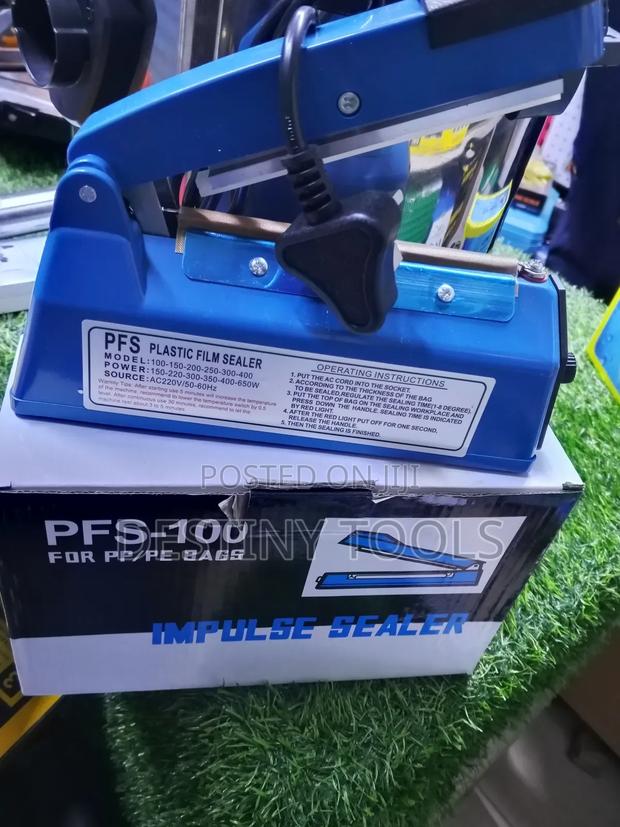 Plastic Impulse Sealer - main view