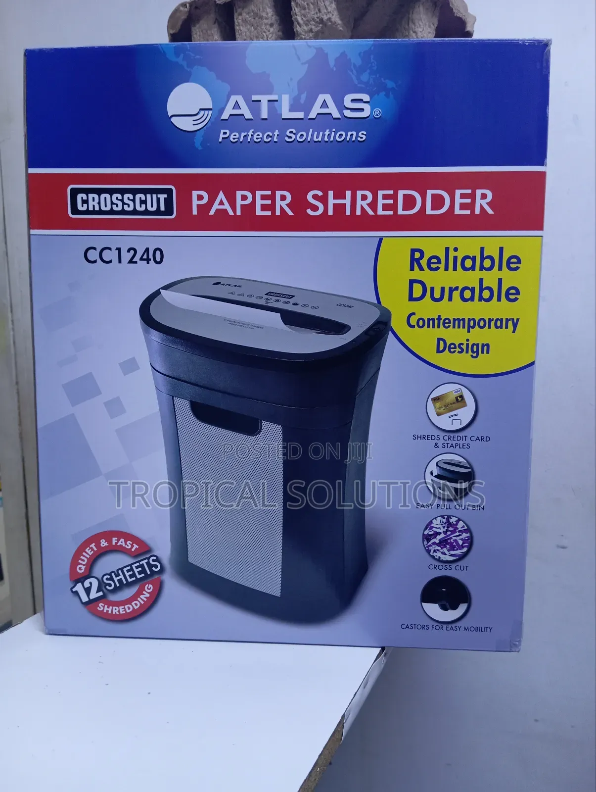 Cc1240 12 Sheet Atlas Paper Shredder