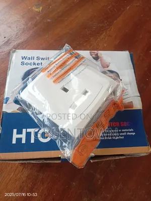 2 Gang 2 Way Wide Wall Switch(White)
