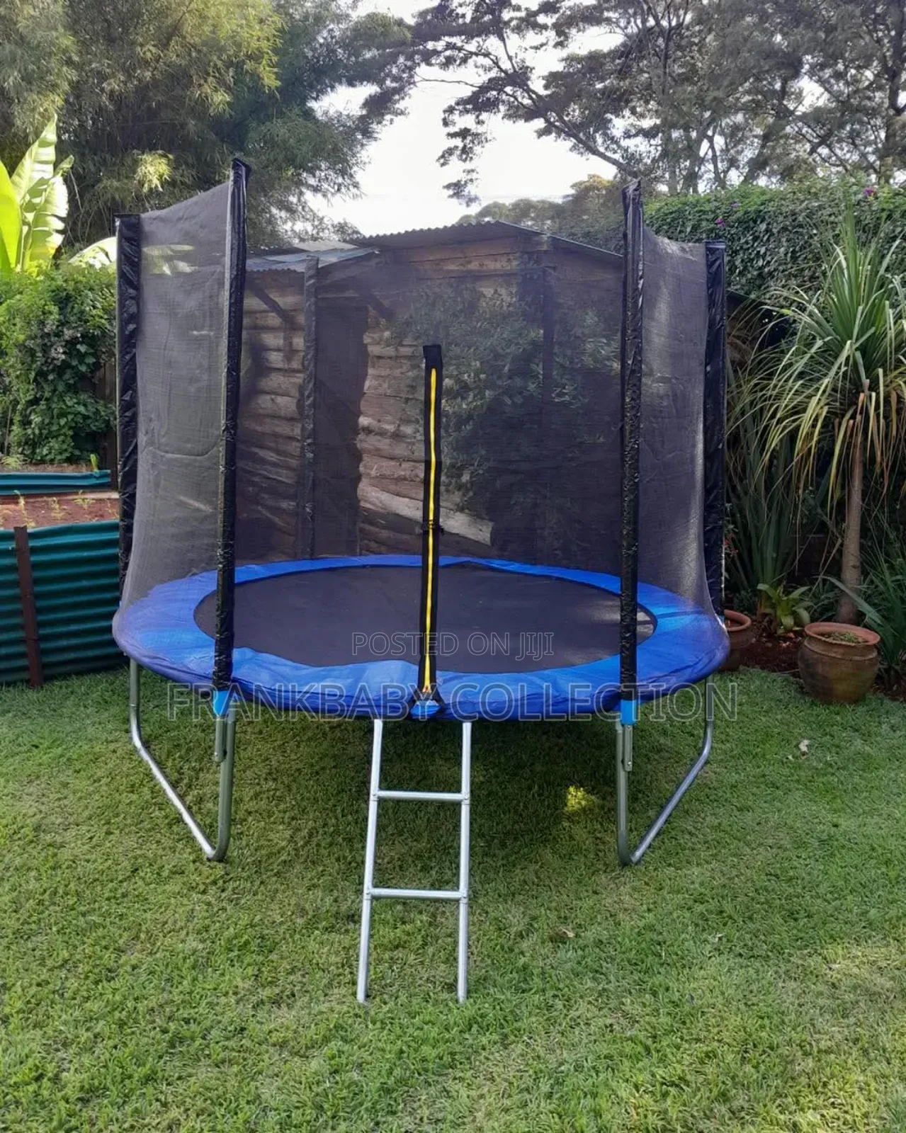 8 Ft Large Indoor and Outdoor Trampoline