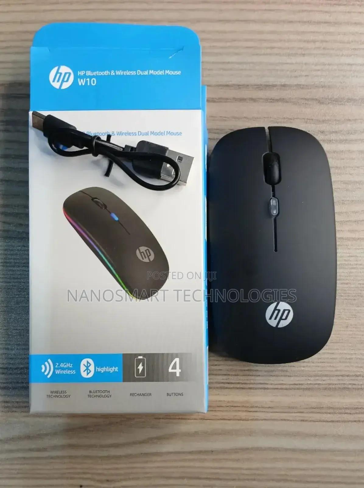 Hp 3in1 Mouse Rechargeable Bluetooth Mouse