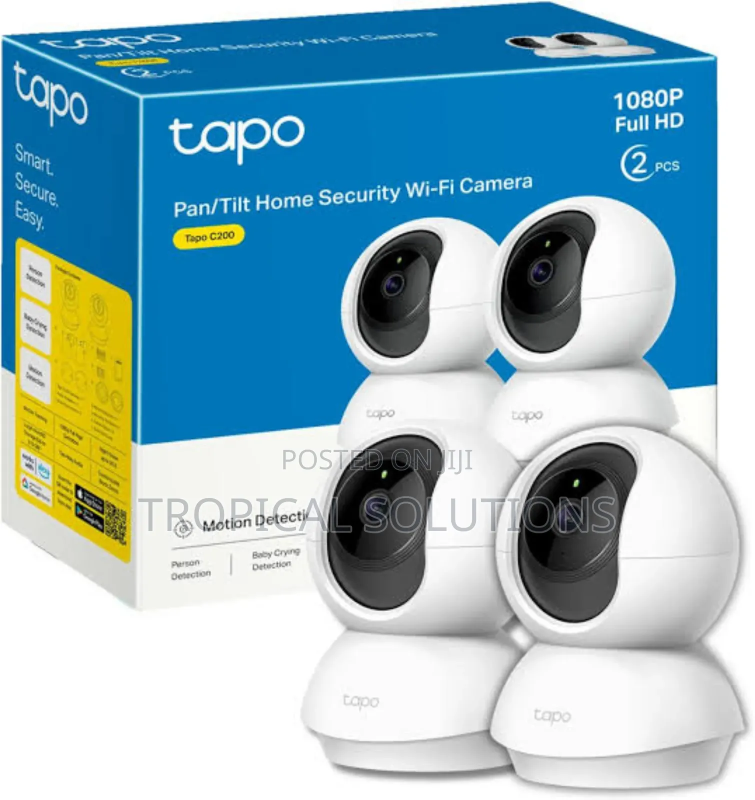 Tl Tapo C200c Tp-Link Tilt Home Security Wifi Camera