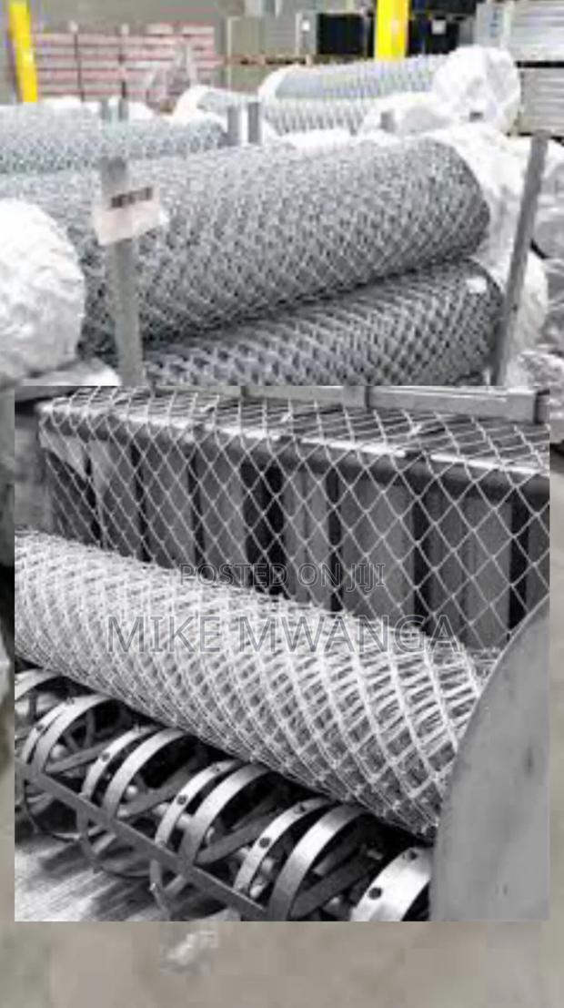 8g Chain Link, 4ft Height 50x50( Galvanized) - main view