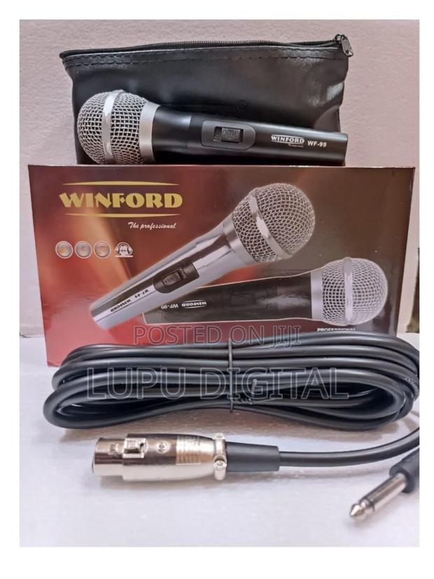 Winford Wf-99 Professional Stage Dynamic Microphone - main view