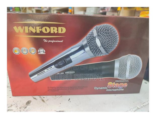 Winford Wf-99 Professional Stage Dynamic Microphone - thumbnail 2