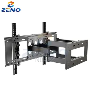 Tv Wall Mount Double Arm Rack Swivel 55 Inch Tv