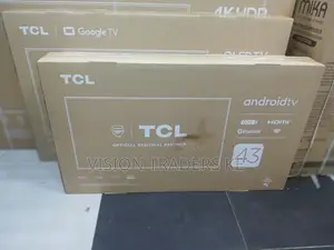 TCL 43inch Android, TCL 43inches Smart Android Frameless Tv