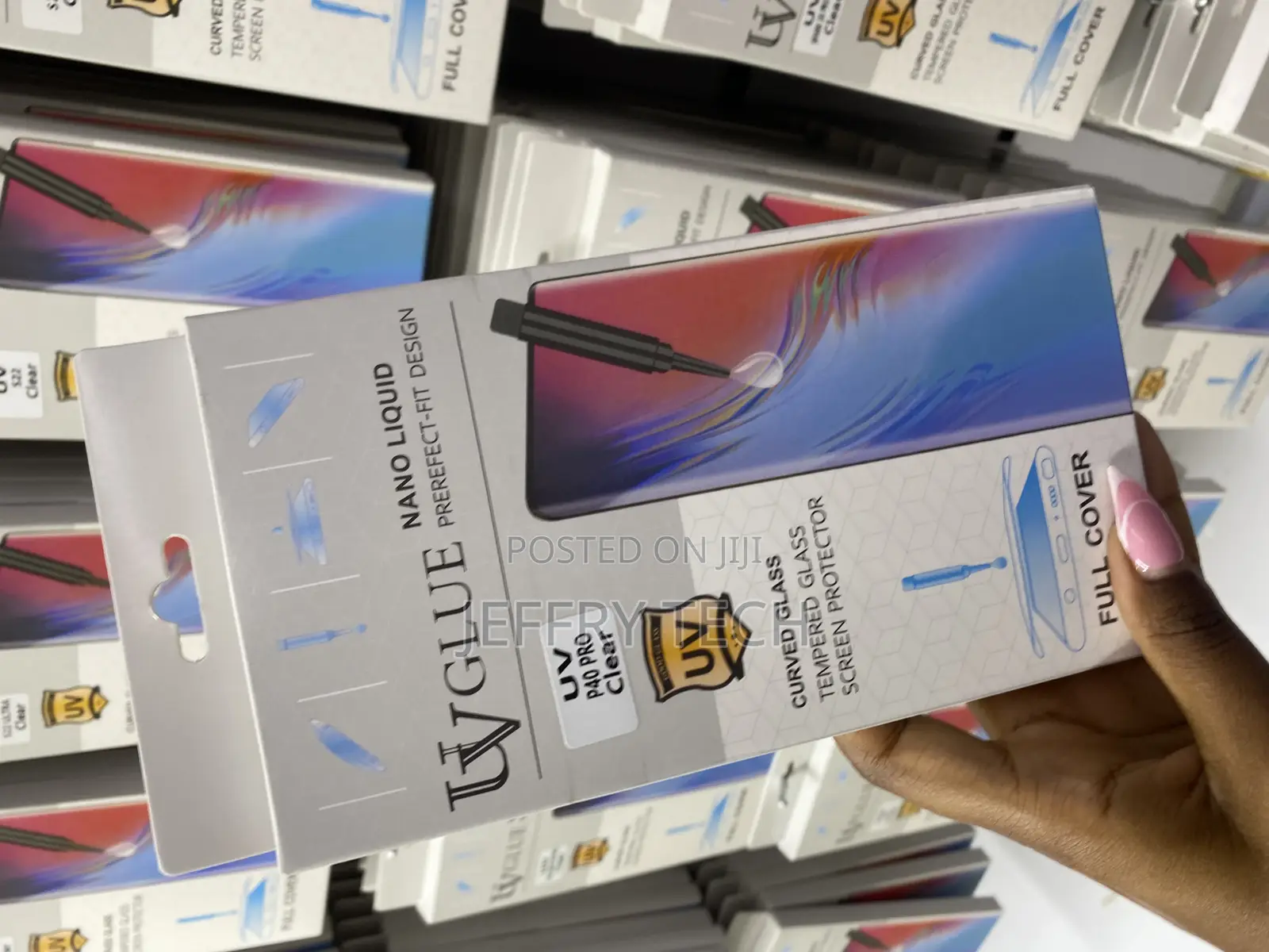 Bingo for Huawei P40 Pro Curved Uv Tempered Glass Screen