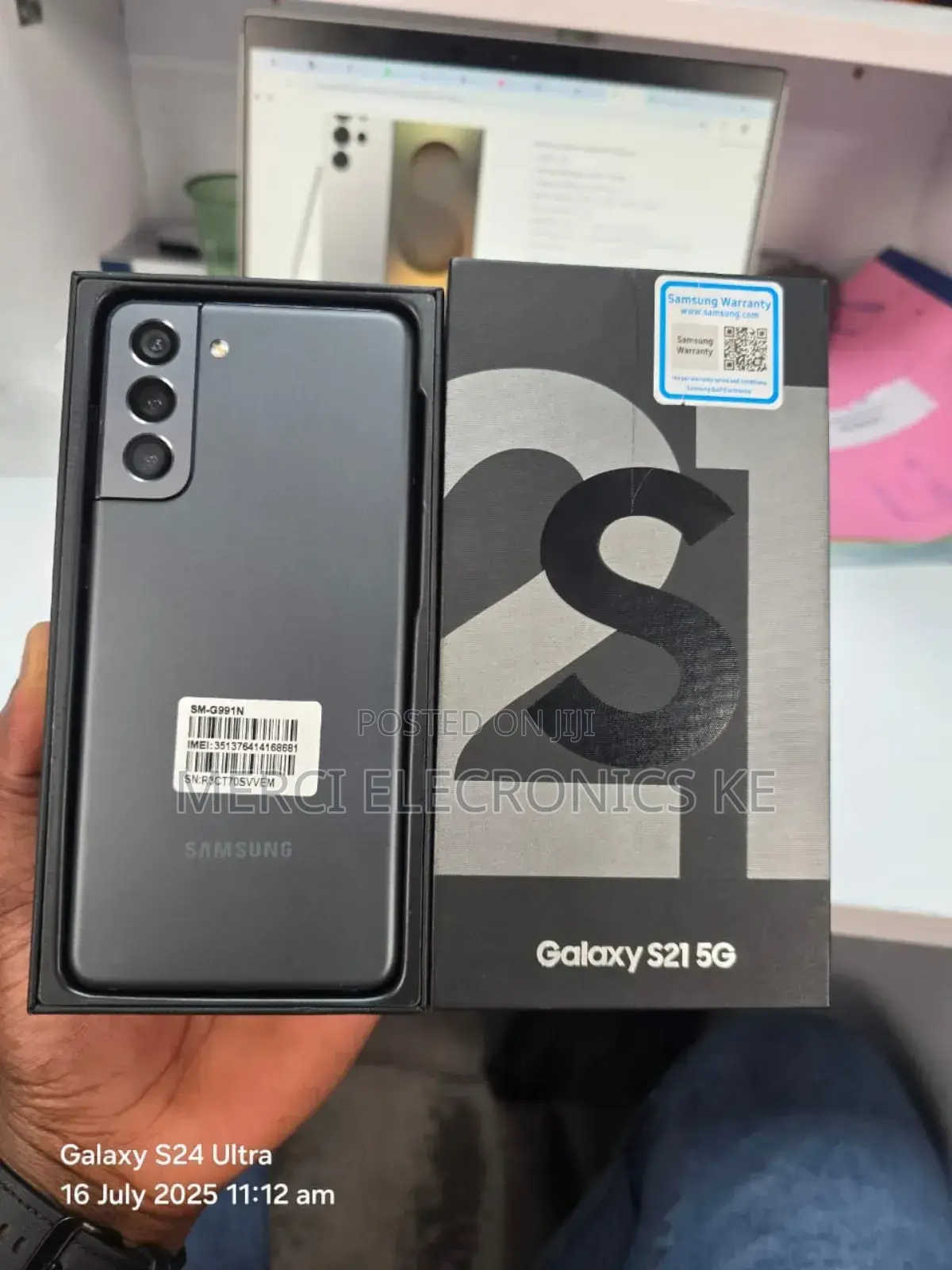 Samsung Galaxy S21 5G 256 GB Black