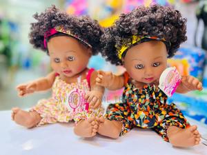 African Doll With New Dress - main view