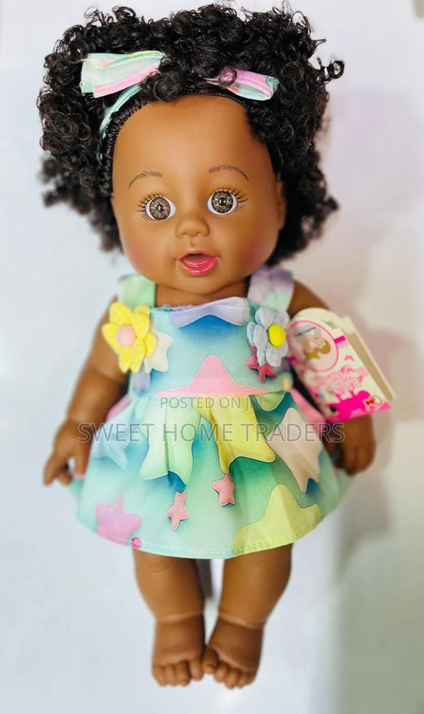Brown African Doll
