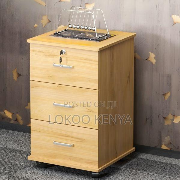 Office Cabinet : Full-Height Wood Filing Cabinet - thumbnail 2