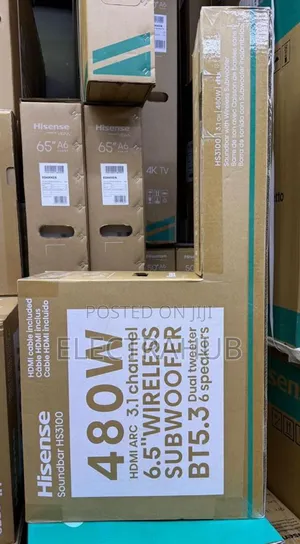Hisense Soundbar Hs3100 480watts Brand New Sealed