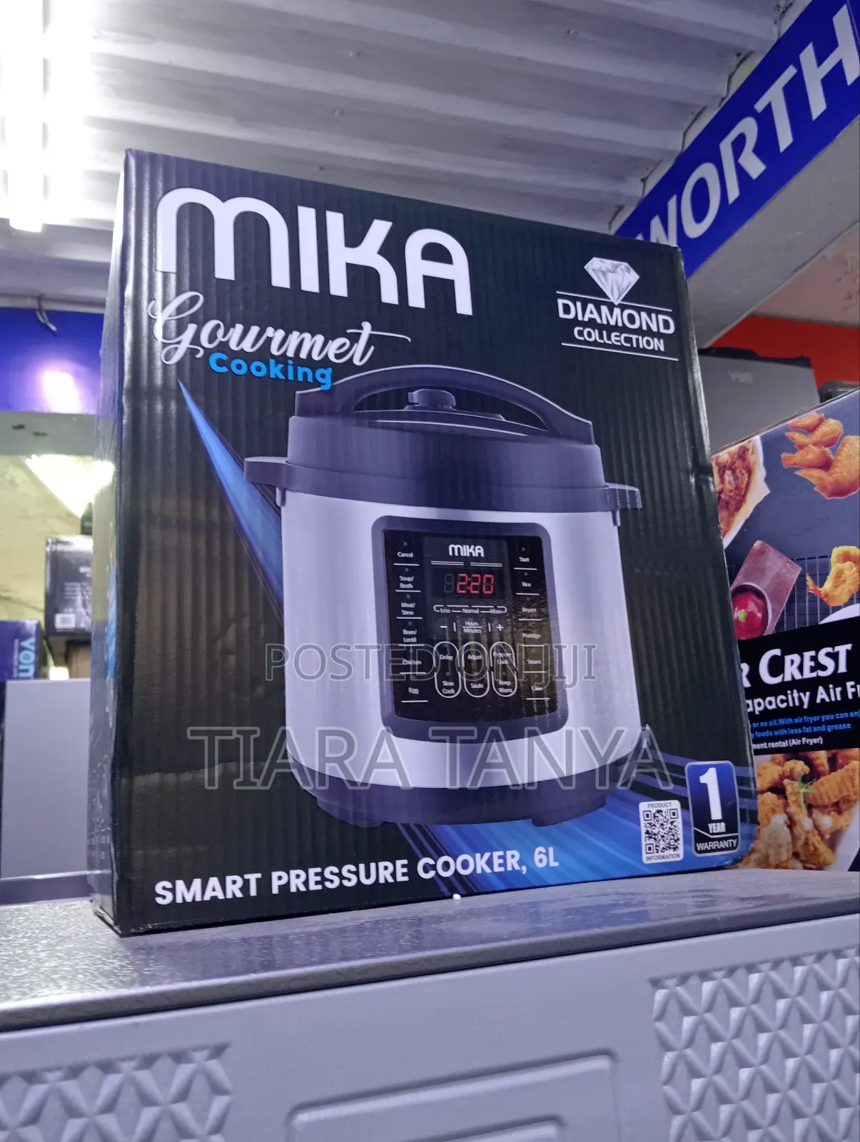 Mika 6litres Electric Pressure Cooker