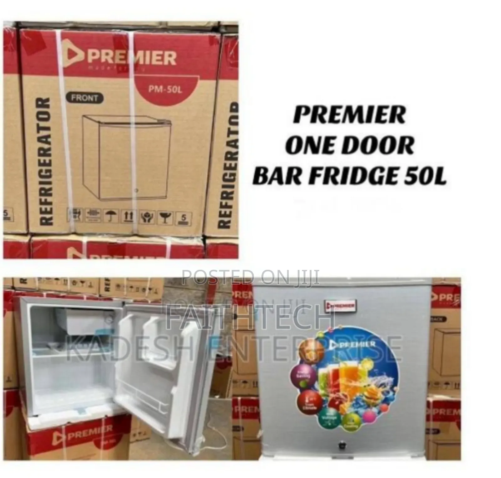 Premier One Door Bar Fridge 50litres