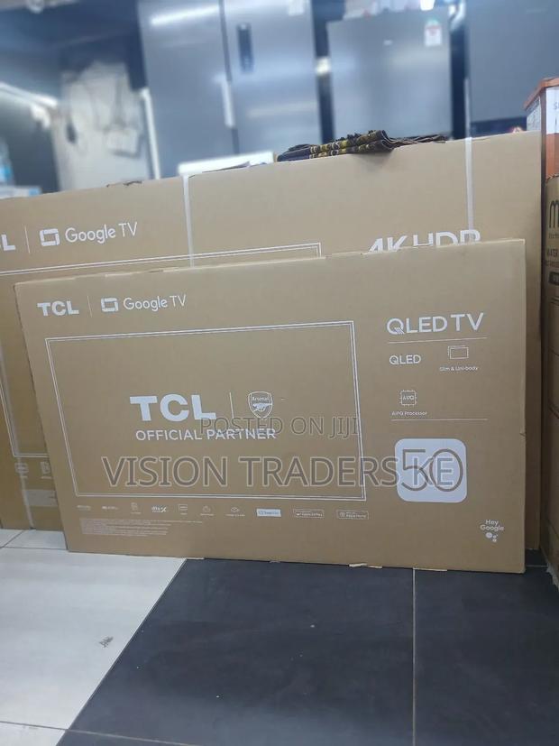 TCL 50inch Qled, TCL 50inches Smart Qled Frameless Tv