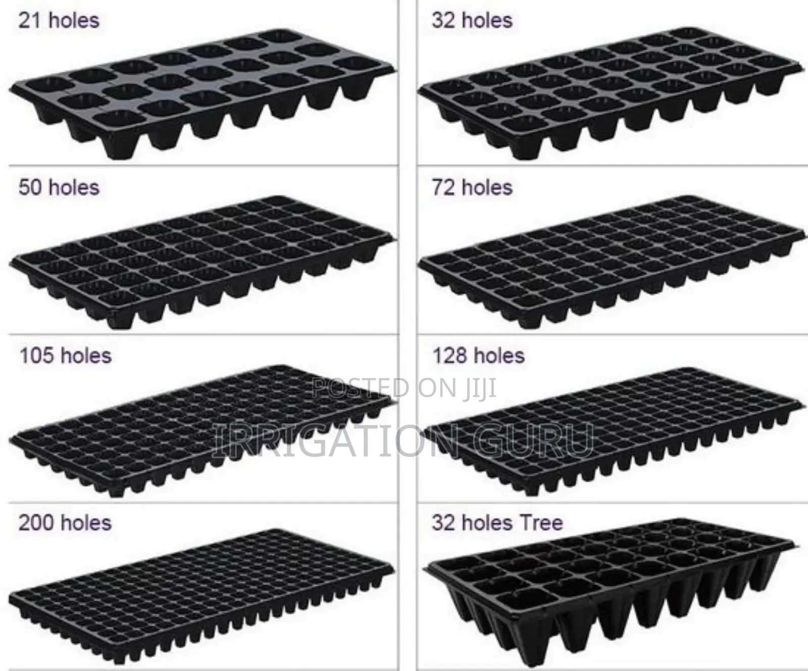 Tray With Cells for Seedlings