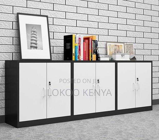 Office Cabinet : 2-Door Low Storage Cabinet