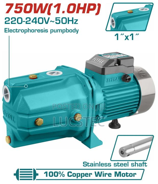 Total Self-priming Jet Pump, Specifically The 750w (1hp)