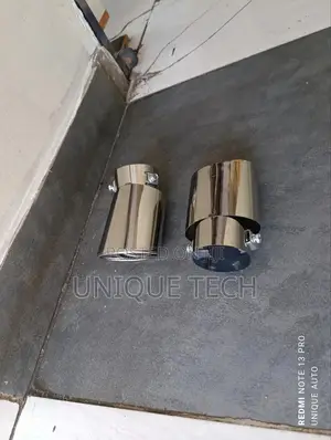 Silver Car Exhaust Tip ,Rust-Resistant Stylish