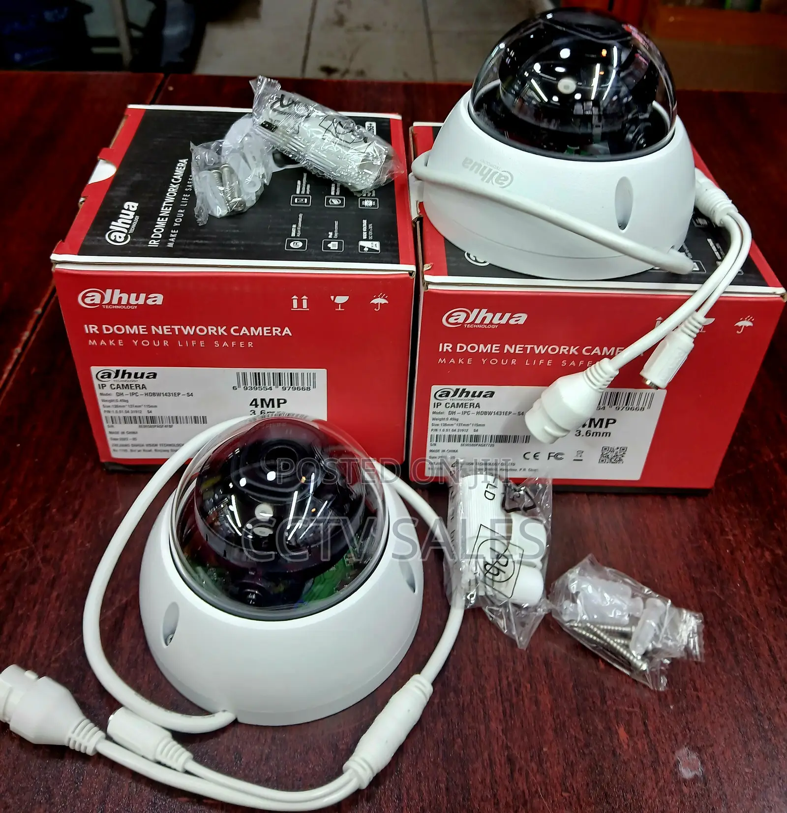 Ip67 Ik10 Smart H.265+ Dh-Ipc-Hdbw1431ep-S4 Camera