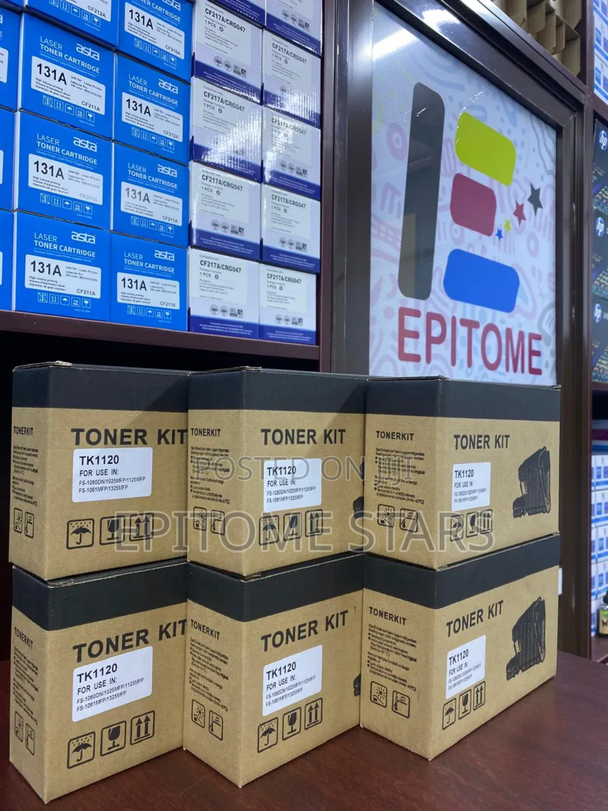 Kyocera Ecosys P1025 Toner Tk1120 Yield Above 3,000