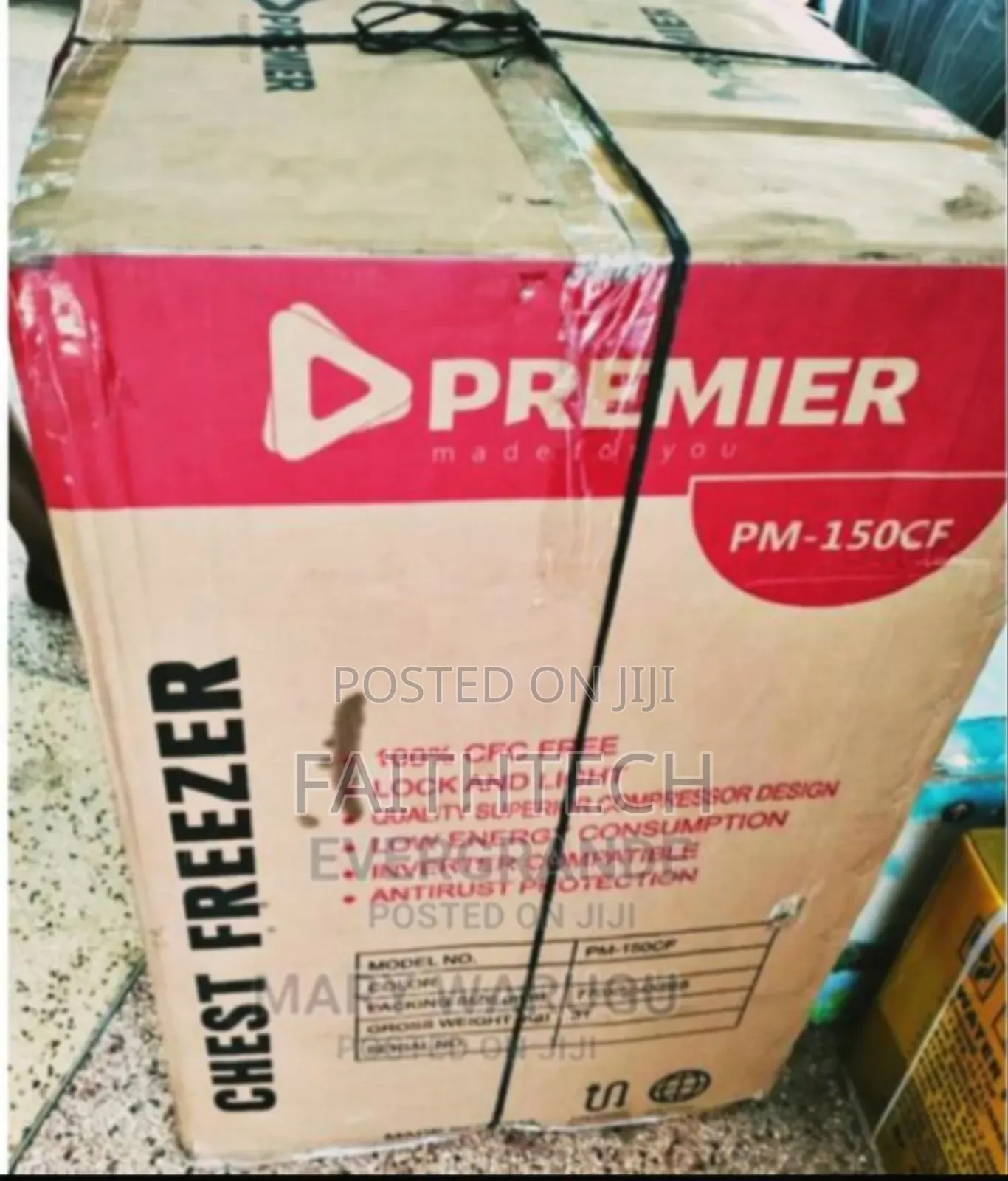 150litres Premier Chest Freezer