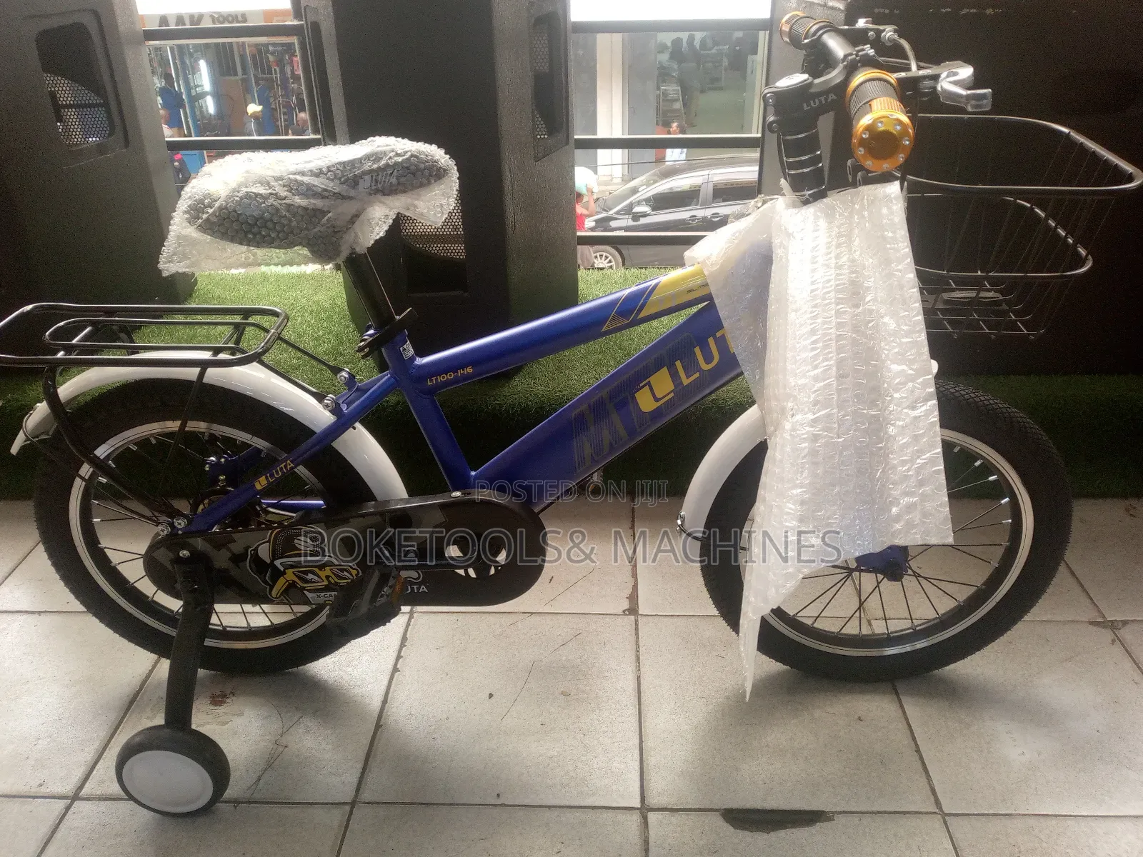 Luta Size 16 Blue Kids Bicycle