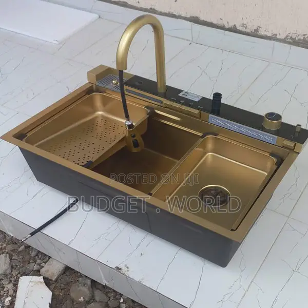 Waterfall Smart Kitchen Stainless Steel Multifunctional Sink
