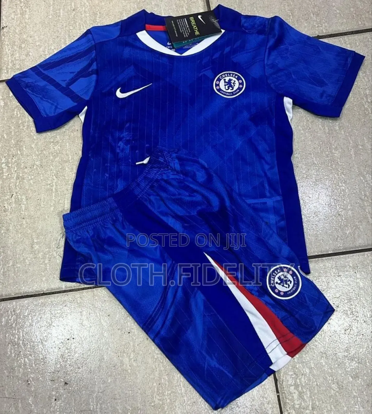 Chelsea Home Kids Jersey 25/26.