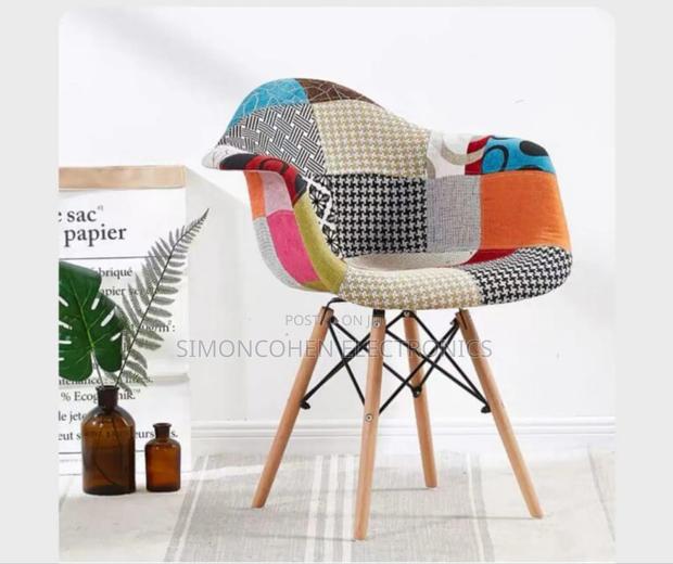 Patchwork Bucket Eames Chair - main view