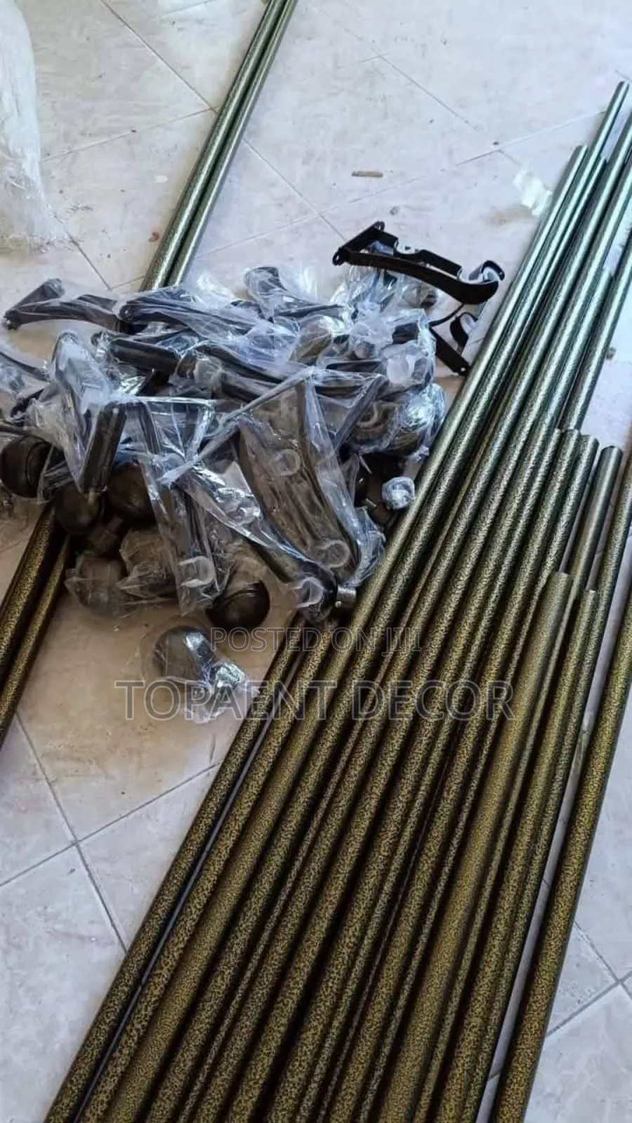 Strong,Durable and Heavy Duty Powder Coated Curtain Rods