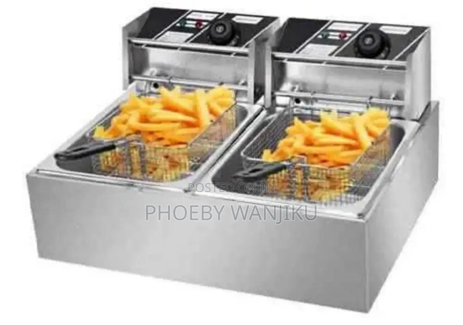 Nunix 12l Double Deep Fryer