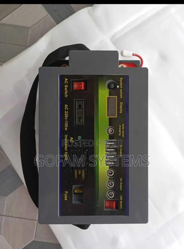 Solar-Gel Battery (Ac-100w) 12v 58 Ah - thumbnail 2