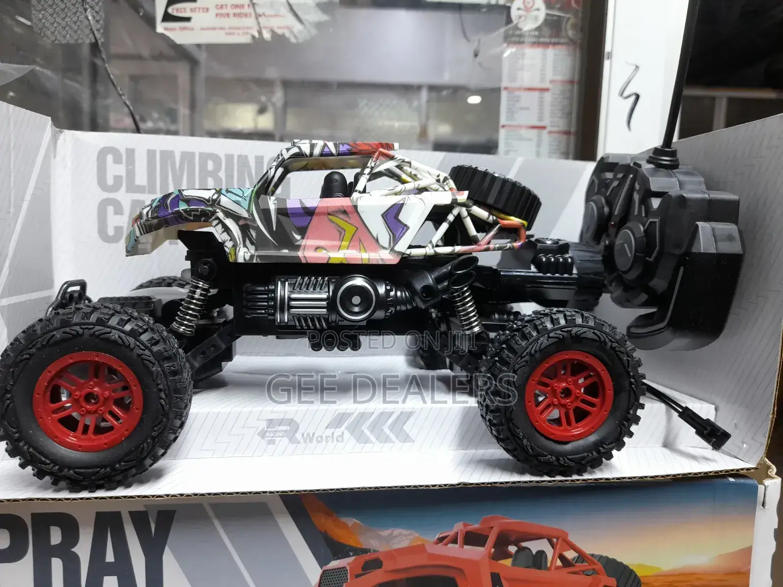 Remote Control Monster Truck Toy, Toy Car With Smoke