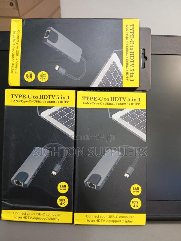 Type C to HDTV 5 in 1