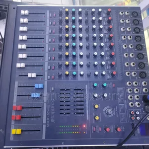 Dynamic 8 Channels Sound Craft Plain Proffesional Mixer Usb/Bt
