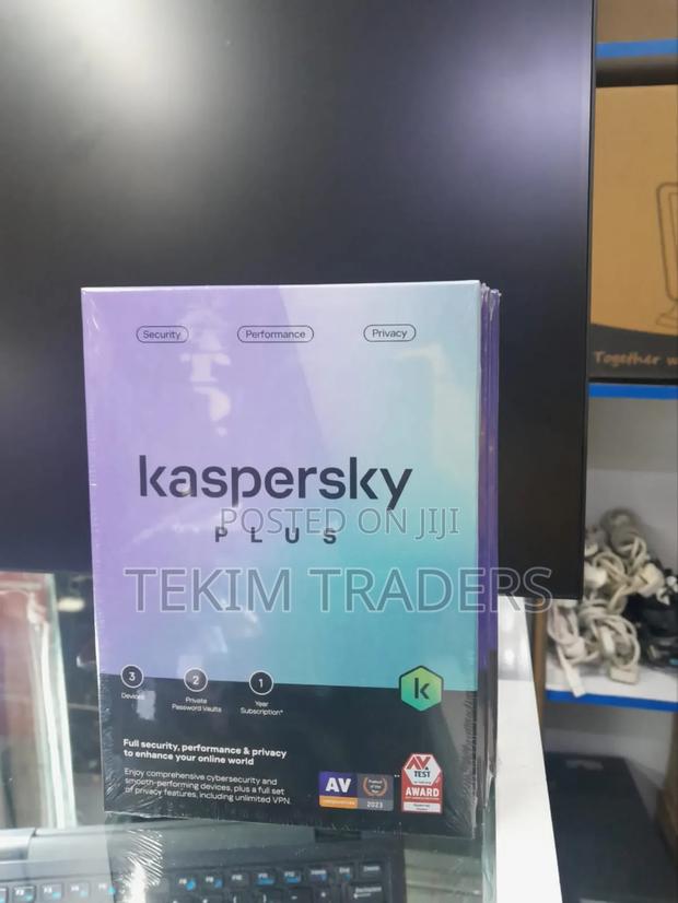 Kaspersky Plus 3 Users - main view