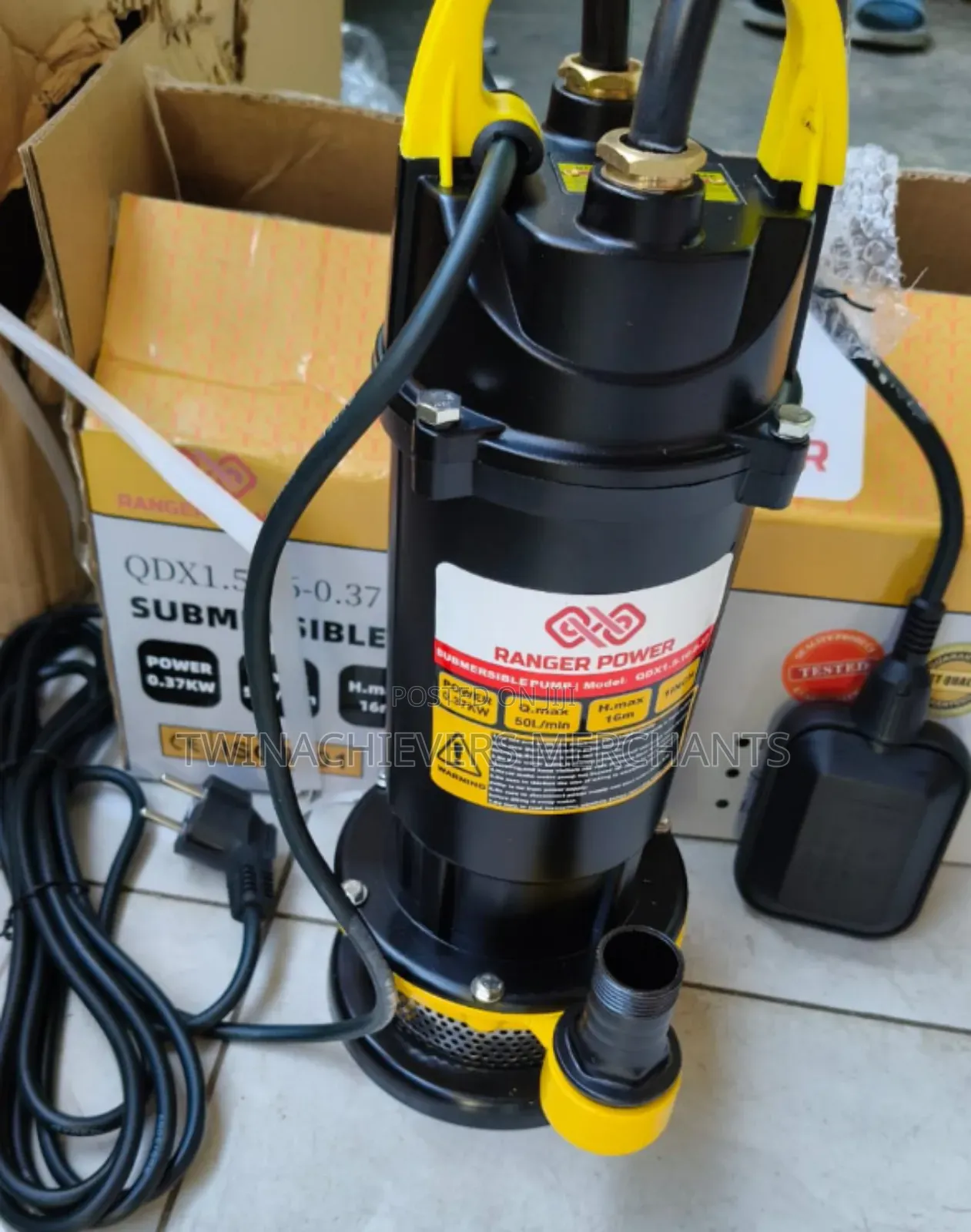 0.5hp Submersible Water Pump/Shallow Well Submersible Pump