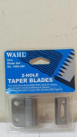 Wahl 2-Hole Taper Blade Set, Specifically Model No. 1006-400
