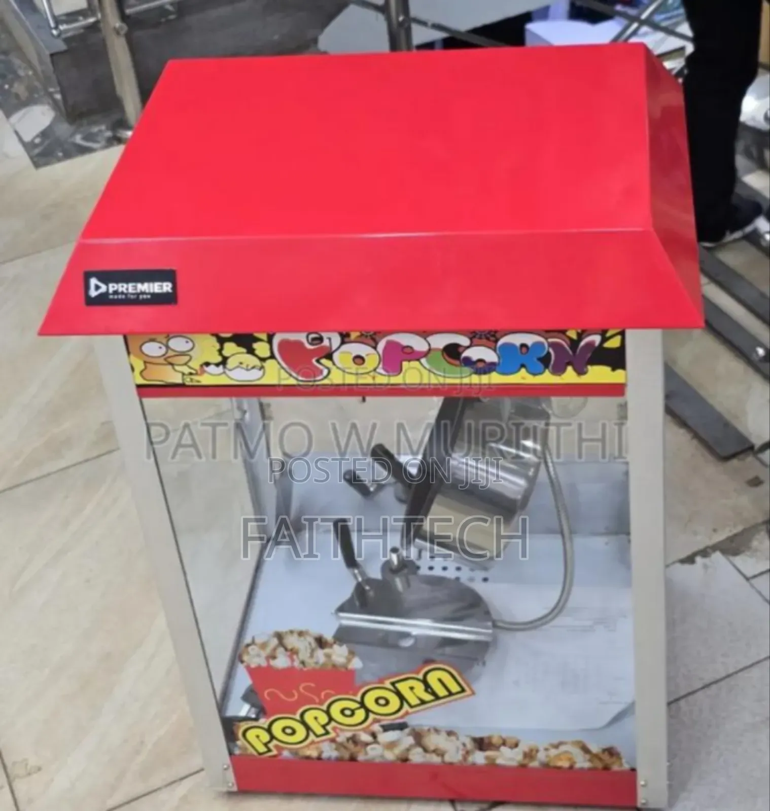 Premier Commercial Popcorn Machine