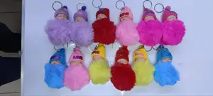 Fluffy Kids Keyholders