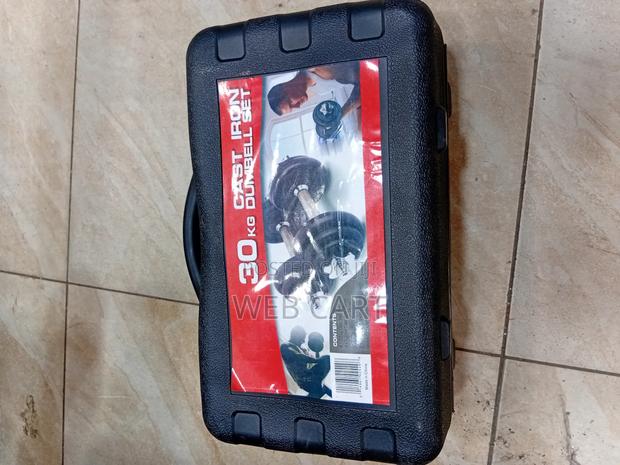 30kg Adjustable Dumbbell Set With Carry Case