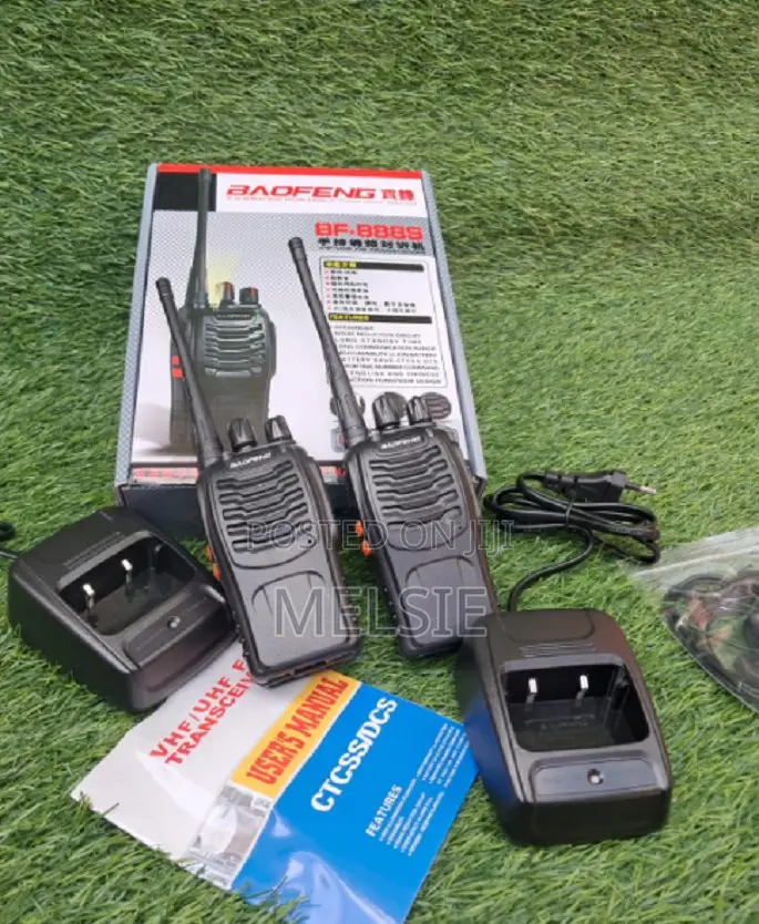 Walkie Talkie 2x Baofeng Bf888s