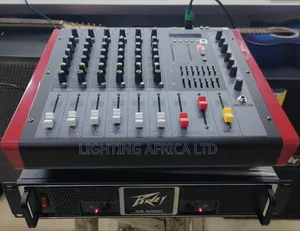 6 Channels Powered Mixer 4000 Watts Peavey Power Amplifier